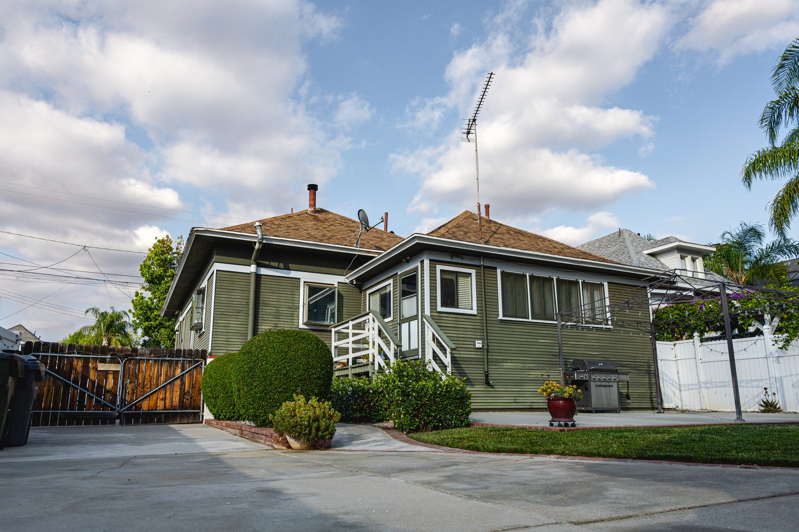 Rear exterior